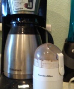 Proctor Silex Fresh Grind 4oz Electric Coffee Grinder for Beans, Spices and More, Retractable Cord, Stainless Steel Blades, Black 13 71YAlodVL