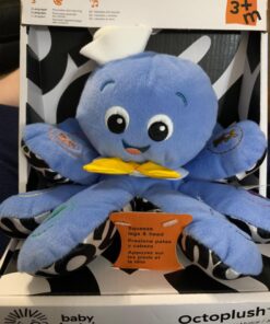 Baby Einstein Octoplush Musical Huggable Stuffed Animal Plush Toy, Learn Colors in 3 Languages, Blue, 11" Age 3 Month and up, Musical Octopus Plush 11" 38 71YBOJZflWL
