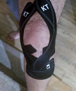 KT Tape, Pro Synthetic Kinesiology Athletic Tape, 20 Count, 10” Precut Strip Jet Black 35 71YBv pGQgL