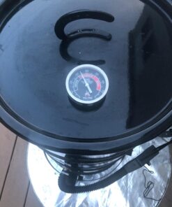 Tel-Tru BQ300 Barbecue Thermometer, 3 inch Black dial with Zones, 4 inch stem, 100/500 Degrees F 59 71YC4h2HTYL