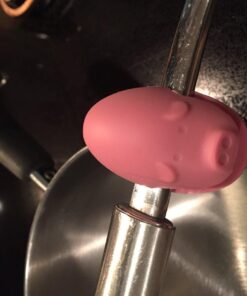 Fox Run Pink Pig Silicone Pot Clip Spoon Rest, 2.25-Inches, Cooking Utensil Holder,6480 25 71YDY3zk5gL
