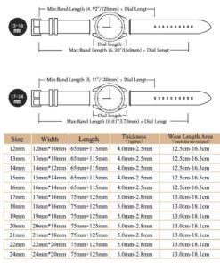 iStrap Leather Watch band Alligator Grain Calfskin Replacement Strap Stainless Steel Buckle Bracelet for Men Women-18mm 19mm 20mm 21mm 22mm 24mm-Black Brown Brown-Rose Gold Buckle 19 71YEOjVVTUL