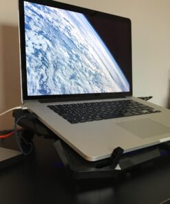 Tree New Bee High Performance Gaming Laptop Cooling Pad for 15.6-17-Inch Laptops with (4 Fans) Four 120mm Fans at 1200 RPM, Black (TNB-K0025) K25 with 4 Fans 67 71YF IQprXL