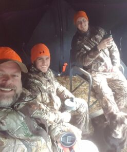 Barronett Blinds BE650BW Beast Pop Up Portable 6 Person Hunting Blind, Bloodtrail Backwoods Camo 21 71YFZ33jV8L