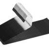 Jeronic Pant Hangers, 20 Pack Steel, Black, 20 Count 48 71YFz t YBL