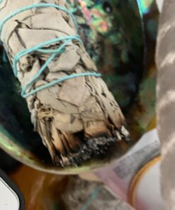 Sage Smudge Kit - White Sage, Palo Santo, Abalone Shell, Smudging Feather | Healing, Purifying, Meditating, Incense, Sage Smudging Kit 29 71YGv6pvscL