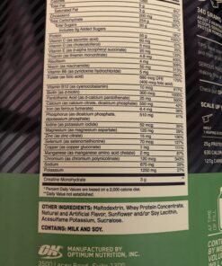 Optimum Nutrition Serious Mass, Weight Gainer Protein Powder, with Added Immune Support, Vanilla, 6 Pound (Packaging May Vary) 6 Pound (Pack of 1) 42 71YIKBlNs8L