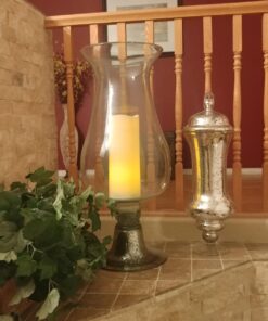 Alternative view of Gerson Indoor/Outdoor Weather Resistant Candle, 4.5 by 12-Inch,Brown