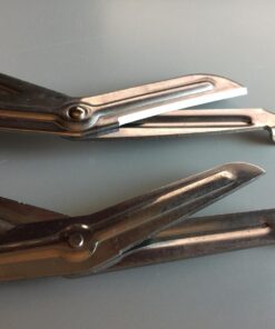 Madison Supply Medical Scissors, EMT and Trauma Shears - 7.5 Inch Premium Quality Stainless Steel Bandage Scissors - Fluoride-Coated with Non-Stick Blades - 2 Pack (Black/Stainless) 2-Pack Black Handle/Stainless Blades 28 71YLKVkkxL