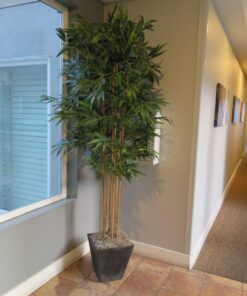 Nearly Natural 7ft. Big Bamboo Artificial Tree 84 in 38 71YLOs7cgqL