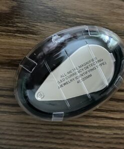 40X Full Metal Illuminated Jewelry Loop Magnifier, XYK Pocket Folding Magnifying Glass Jewelers Eye Loupe with LED(LED Currency Detecting/Jewelry Identifying) 1 42 71YM8cJx1lL