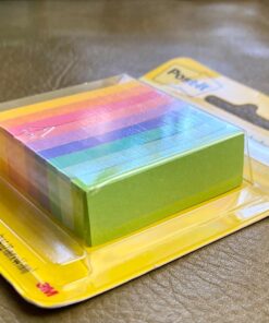 Post-it Page Markers, Assorted Bright Colors, 1/2 in x 2 in, 50 Markers/Pad, 10 Pads/Pack (670-10AB) 500 Sheets 40 71YNviDEyaL