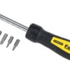 STANLEY Screwdriver, Ratcheting, Multi-Bit (69-189) 27 71YQiRaI6L