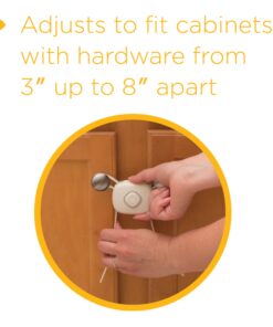 Safety 1st OutSmart™ Flex Lock, Packaging may vary 1 Count (Pack of 2) 16 71YRA8O7o5L