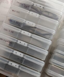 IRIS Extra Large 4" x 6" Photo and Embellishment Craft Keeper, 2 Pack, Clear 35 71YRQDBMmML