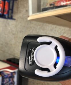 NADAMOO Wireless Barcode Scanner 328 Feet Transmission Distance USB Cordless 1D Laser Automatic Barcode Reader Handhold Bar Code Scanner with USB Receiver for Store, Supermarket, Warehouse Gray 28 71YRQuv1CZL