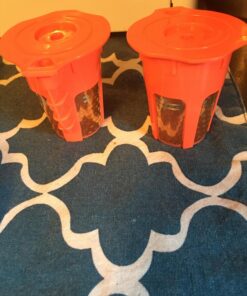 Fill N Save 2 Pack Reusable Carafe K-Cups. 24K Gold Reusable coffee filter for the Keurig 2.0, K200, K300, K400, K500 Series of Machines. Refillable K Carafe Pods (Carafe) 58 71YRYq9m5kL