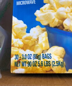 Pop Secret Microwave Popcorn, Movie Theater Butter Flavor, 3 Oz Sharing Bags, 30 Ct 3 Ounce (Pack of 30) 32 71YSo34oOxL