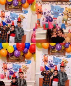 AGPtEK Electric Air Balloon Pump with Built-in Tying Tool, 110V 600W Pink and White Portable Dual Nozzle Inflator/Blower for Party Decoration-with Tying Tool on Handle 31 71YT45U9NgL