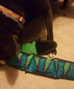 Outward Hound Durablez Tough Plush Squeaky Dog Toy, Snake, Blue, XL Blue Snake 37 71YT7xDCQ8L