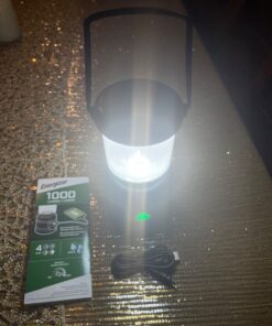 ENERGIZER LED Camping Lantern X1000, Bright and Rugged Tent Light, Water Resistant Lantern for Camping, Hiking, Fishing, Emergency (USB Cable Included) 63 71YUPXxUsL
