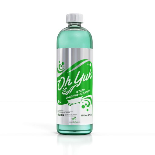 Oh Yuk Jetted Tub Cleaner for Jacuzzis, Bathtubs, and Whirlpools - 16 Ounces 16 Fl Oz (Pack of 1)