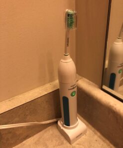 Philips Sonicare HX5611/01 Essence Rechargeable Electric Toothbrush, Mid-Blue Standard Packaging 50 71YVCRpFpvL