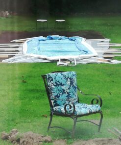 Intex 26795EH Prism Frame 16.5ft x 9ft x 48in Outdoor Above Ground Oval Swimming Pool Set with Filter Pump, Pool Cover and Ladder, Gray 16.5ft x 9ft x 48in / Oval 50 71YVlFdUVvL