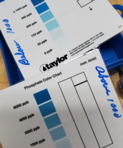 TAYLOR TECHNOLOGIES INC K-1106 TEST KIT PHOSPHATE 1 21 71YXG9bHVqL