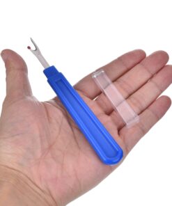ESHATO Sewing Seam Rippers,Stitch Thread Unpicker and Cutter for Crafting,12 Pieces 12 Pieces Blue 9 71YXUWpBUnL