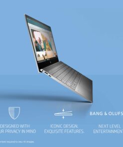 Alternative view of HP ENVY 13-13.99 Inches Thin Laptop w/ Fingerprint Reader, 4K Touchscreen, Intel Core i7-8565U, NVIDIA GeForce MX250 Graphics, 16GB SDRAM, 512GB SSD, Windows 10 Home (13-aq0044nr, Natural Silver) Intel Core i7 8th Gen