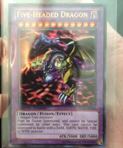 YU-GI-OH! - Five-Headed Dragon (LC03-EN004) - Legendary Collection 3: Yugi's World - Limited Edition - Ultra Rare 18 71YYKHInJgL