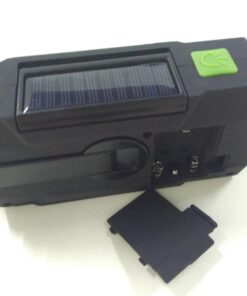 Emergency Crank Weather Radio, AM/FM/NOAA Hand Crank Portable Solar Radio with SOS Alarm, Battery Operated, LED Flashlight & Reading Lamping, 2000mAh Power Bank for Emergency Phone Charge Green 68 71YYue0QUtL