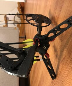 TRUGLO Bow Jack Lightweight Durable Portable Folding Bow Stand for Bowhunting w/Integrated Finger Tabs & Overmolded Rubber Grips Standard Leg (7.5 in); Standard Limb (2.75 in) 47 71YZ97dKnjL