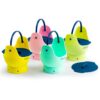 Egg Poacher - Skoo Silicone Egg Poaching Cups + Lids + Ebook - Egg Cooker Set - Perfect Poached Egg Maker - For Stove Top, Microwave and Instant Pot (Green, Red, Yellow, Turquoise, Dark Blue) Green, Red, Yellow, Turquoise, Dark Blue