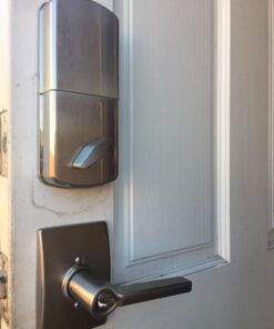 MiLocks DF-02SN Electronic Keyless Entry Touchpad Deadbolt Door Lock Satin Nickel 39 71YaZaNlkJL