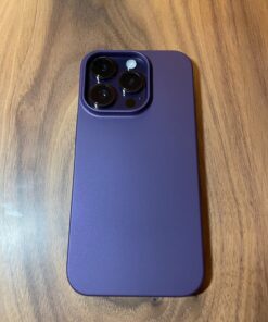 TORRAS OriginFit for iPhone 14 Pro Case Slim Fit, Super Thin Lightweight Hard PC Cover ONLY Compatible with iPhone 14 Pro Phone Case-6.1 Inch, Midnight Purple 1-Midnight Purple iPhone 14 Pro, 6.1'' 31 71YazSjWf8L