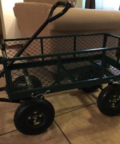 Sandusky Lee CW3418 Muscle Carts Steel Utility Garden Wagon, 400 lb. Load Capacity, 21-3/4" Height x 34" Length x 18" Width 43 71YbnjeMViL