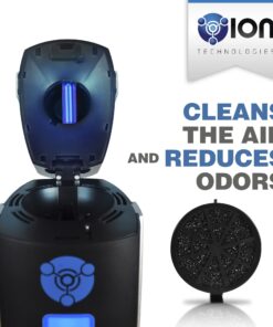 OION Technologies B-1000 Permanent Filter Ionic Air Purifier Pro Ionizer with UV-C, New (Black) 23 71Yc5o6XECL