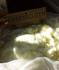 Regency Wraps 100% Cotton Cheesecloth for Basting Turkey, Canning, Straining, Cheesemaking, Natural Ultra-Fine, 9 sq ft, Pack of 1 Natural Ultra Fine 1 Count (Pack of 1) 43 71Yd3Mxm9oL