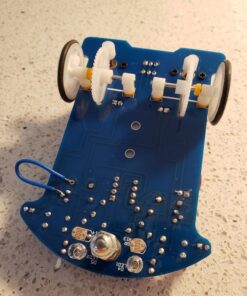 MiOYOOW Practice Soldering Learning Electronics Kit Smart Car Soldering Project Kits Line Following Robot Beginners DIY Electronics Education School Competition W/English Manual 1 Pack-soldering Tracking Car(dc Motor) 56 71YdZ7ktGSL