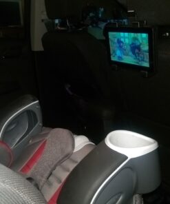 Okra 360° Degree Adjustable Rotating Headrest Car Seat Mount Holder for iPad, Samsung Galaxy,Motorola Xoom, and All Tablets Up to -10.1" 42 71YeFYhOiML