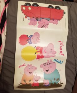 RoomMates RMK3183SCS Peppa The Pig Peel and Stick Wall Decals 52 71YeGsDf9PL