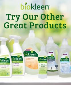 Biokleen Bac-Out Enzyme Stain & Odor Remover - 128 Ounces - Destroys Stains & Odors Safely, for Pet Stains, Laundry, Diapers, Wine, Carpets, & More, Eco-Friendly, Non-Toxic 1 30 71Yf3FGYjVL