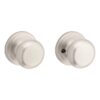 Kwikset Juno Interior Passage Door Knob, Handle For Closet and Hallway Doors, Non-Locking Doorknob in Satin Nickel, with Microban Protection 36 71YfJD9uqWL