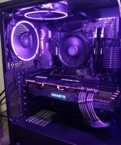 PCCOOLER 120mm Case Fan 3 Pack Moonlight Series, Computer Case Fan PWM High Performance Cooling PC Fans Dual Light Loop Quiet Fan/Multiple Light Modes with Controller for PC Cases 3IN1 60 71Yg0ZvjYfL