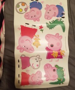 RoomMates RMK3183SCS Peppa The Pig Peel and Stick Wall Decals 53 71YgbIRevL
