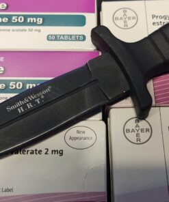 Smith & Wesson SWHRT9B 9in High Carbon S.S. Fixed Blade Knife with 4.7in Dual Edge Blade and TPE Handle for Outdoor, Tactical, Survival and EDC Standard Packaging 70 71YhXuyxRcL 1