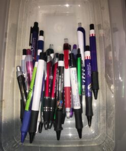 DG Collection (5lb Box Approx. 200-250 pens) Assorted Retractable Ballpoint Pens Office Ink Pen Supplies Big Bulk Lot 57 71YhZ8Il8vL