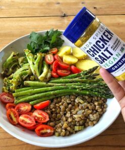 JADA Spices Chicken Salt Spice and Seasoning - Original, Turmeric Salt - Vegan, Keto & Paleo Friendly - Perfect for Cooking, BBQ, Grilling, Rubs, Popcorn and more 13 71Yhfd JtL